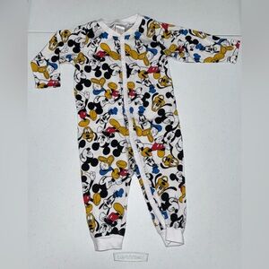 H&M Kids Footie Pajama - Black, White, Red, Yellow, Blue